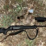 Intervienen tres rifles de caza, tres visores térmicos y dos cabezas de corzo por prácticas cinegéticas irregulares en la comarca del Arlanza (Burgos)