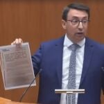 El socialista Fernando Pablos llama "pandilla de sinvergüenzas" al Grupo Parlamentario del PP