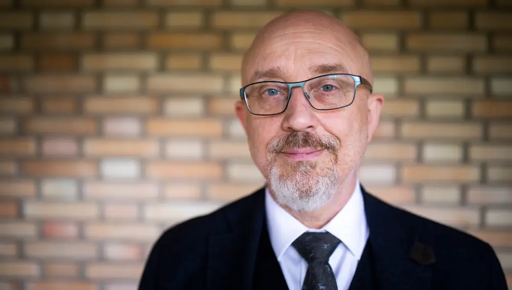 Entrevista al Ministro de Defensa de Ucrania, Oleksii Reznikov. © Jesús G. Feria.