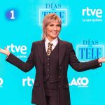 Julia Otero durante la presentación de su última aventura televisiva
