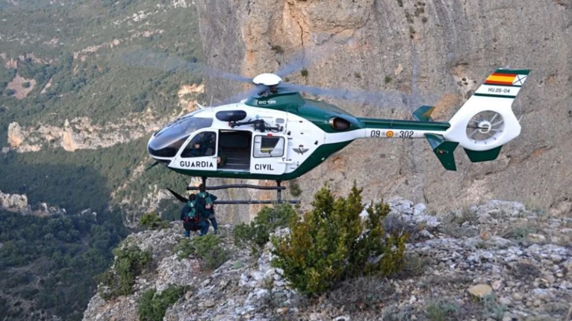 Helicóptero de la Guardia Civil