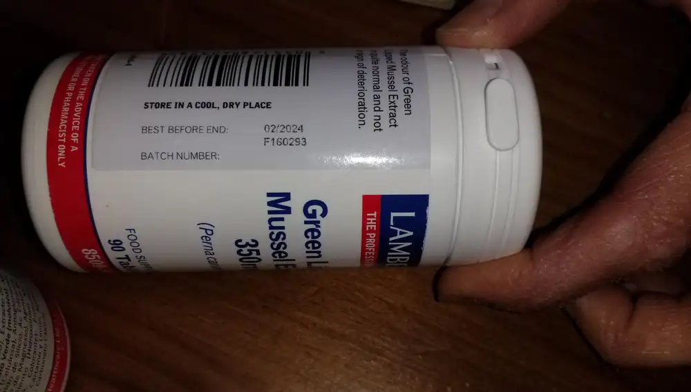 GREEN LIPPED MUSSEL EXTRACT 350 MG