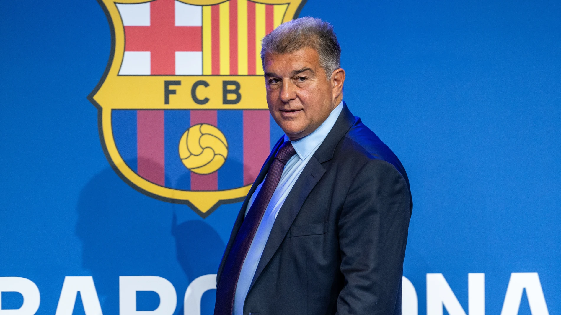 Joan Laporta, presidente del Barça