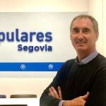 El candidato del PP a la alcaldía de Segovia, José Mazarías