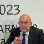 Jesús Julio Carnero, durante la jornada