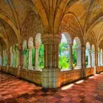 Claustro segoviano en su emplazamiento actual en Miami