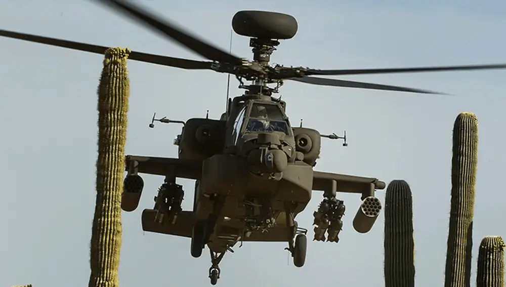 Helicóptero de combate AH-64 Apache