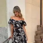 Anna Padilla con sandalias de Martinelli.