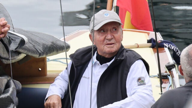 El Rey Juan Carlos I en Sanxenxo 