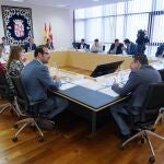 Carlos Pollán preside la Junta de Portavoces