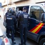 Imagen del operativo desarrollado por la Policía Nacional