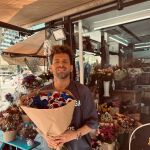 Miguel Ángel, actual propietario de la Floristería La Violeta Lolín