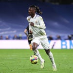 Camavinga, en el partido ante el Celta