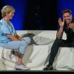 Mercedes Milá fue la primera en entrevistar al actor