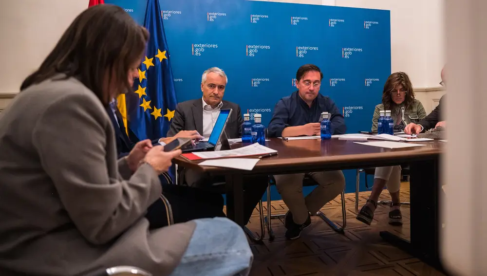 Un momento de la reunión