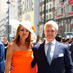 Elsa Anka y su pareja, Víctor Prat