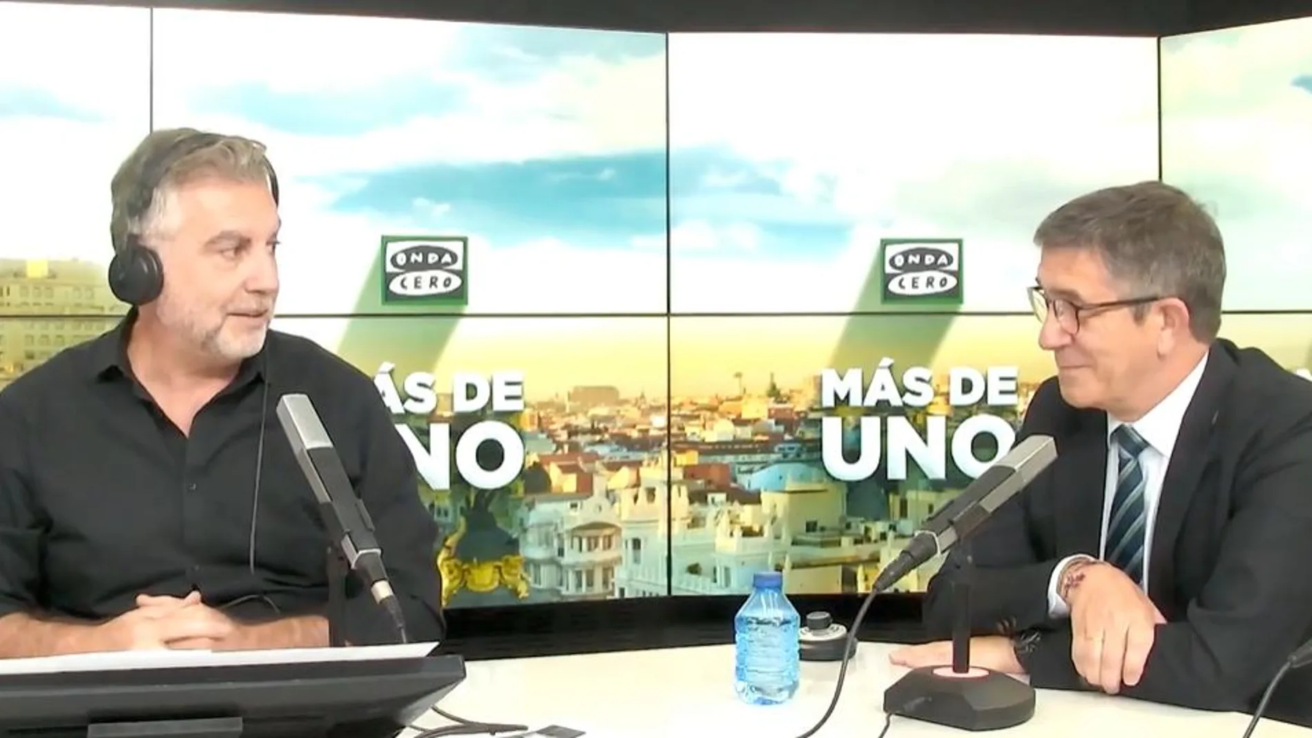 Carlos Alsina entrevista al portavoz socialista Patxi López