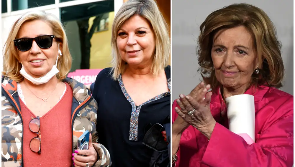 Carmen Borrego, Terelu y María Teresa Campos
