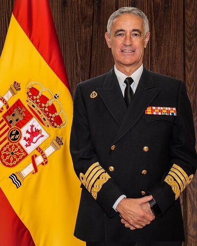 El almirante Antonio Piñeiro, nuevo jefe de la Armada