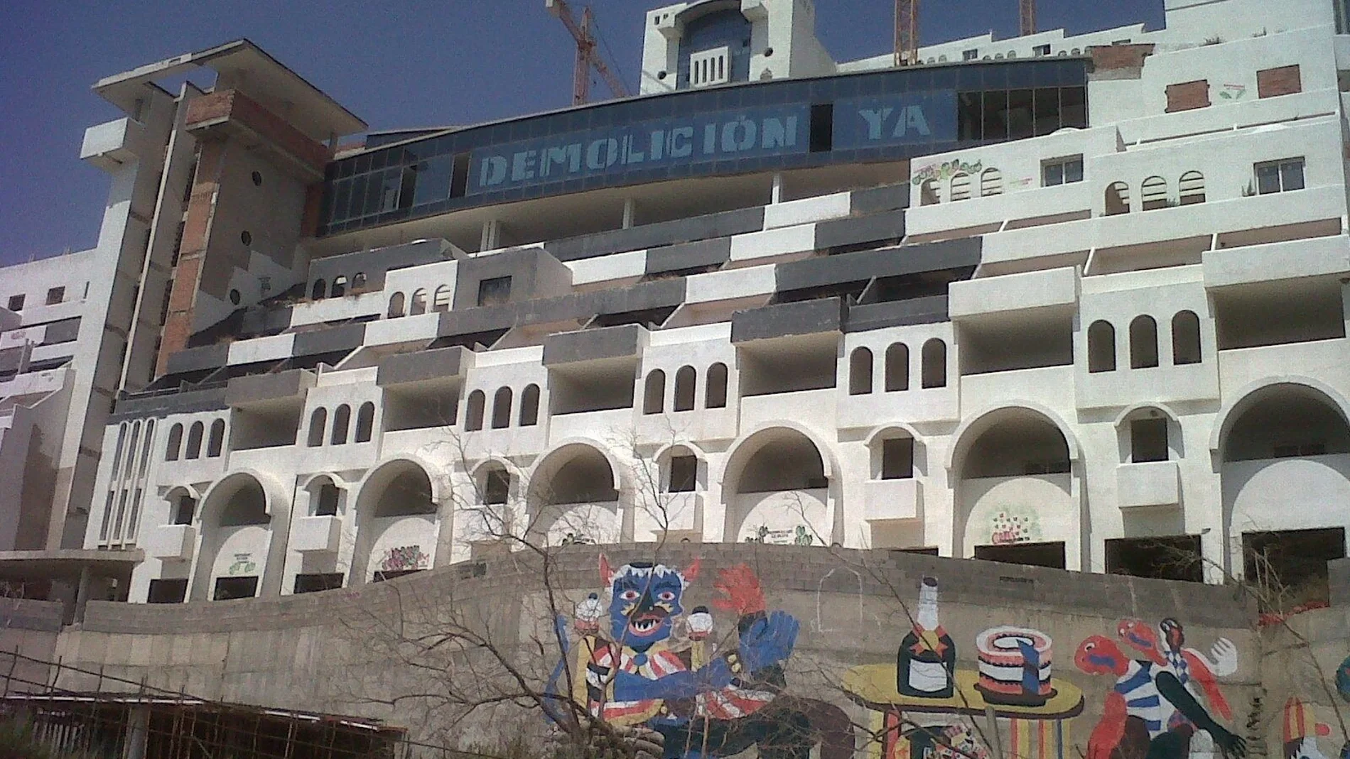 Hotel del Algarrobico en una imagen de archivo