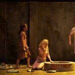 De izda. a dcha., Pilar Gómez, Consuelo Trujillo, Jorge Muriel y Borja Maestre