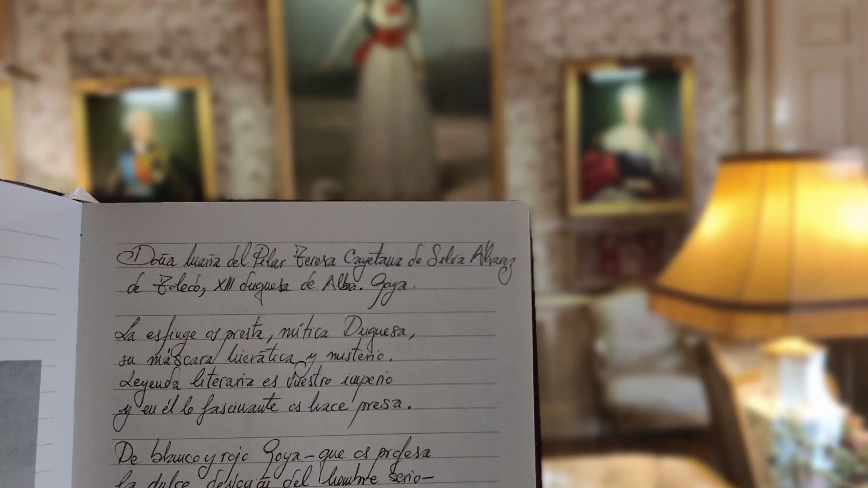 El soneto dedicado a la Cayetana de Goya