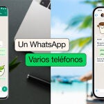 WhatsApp mejora su función multidispositivo: así puedes tener tu cuenta en 4 móviles a la vez.