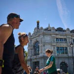 Fachada del edificio del Banco de España.