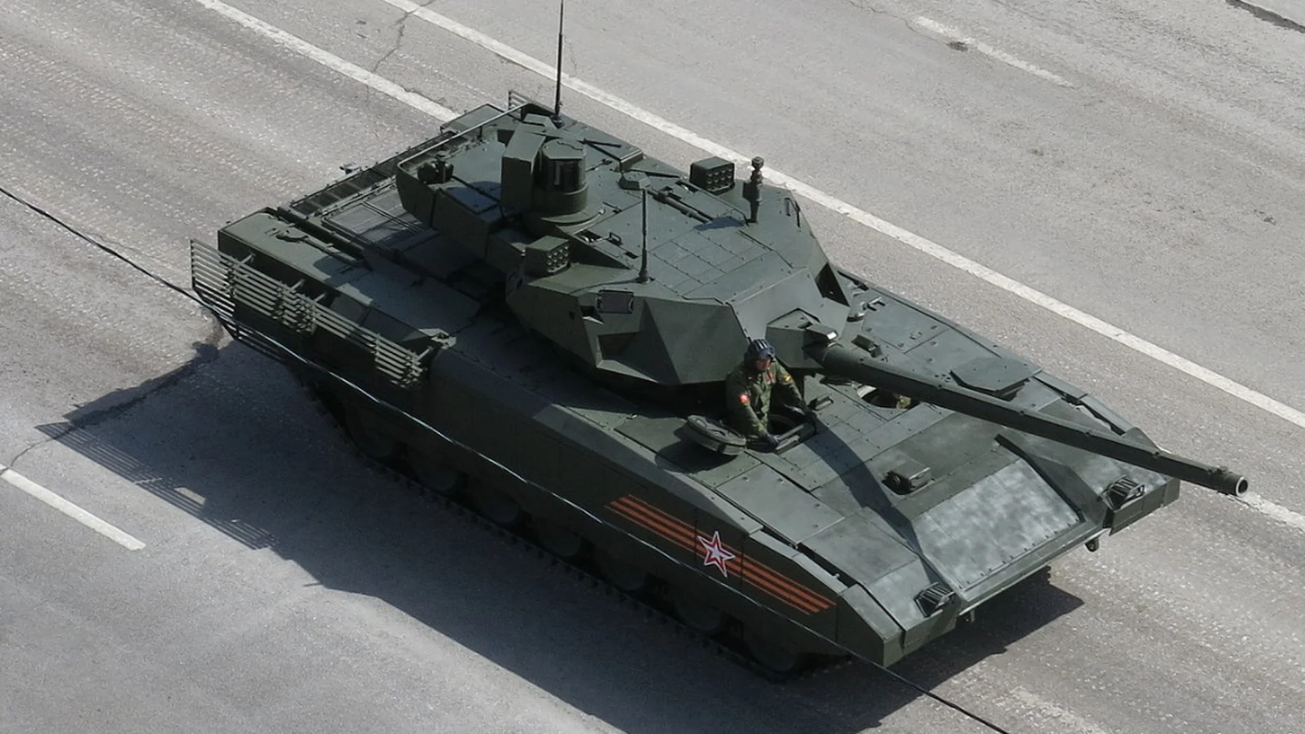 Un tanque T-14 Armata