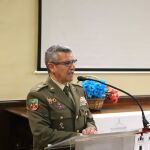 El general César García del Castillo preside el Recital Poético