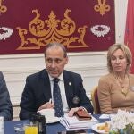 Eugenio Ribón, durante el balance de sus primeros 100 días como decano del ICAM