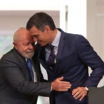 Pedro Sánchez y Lula da Silva