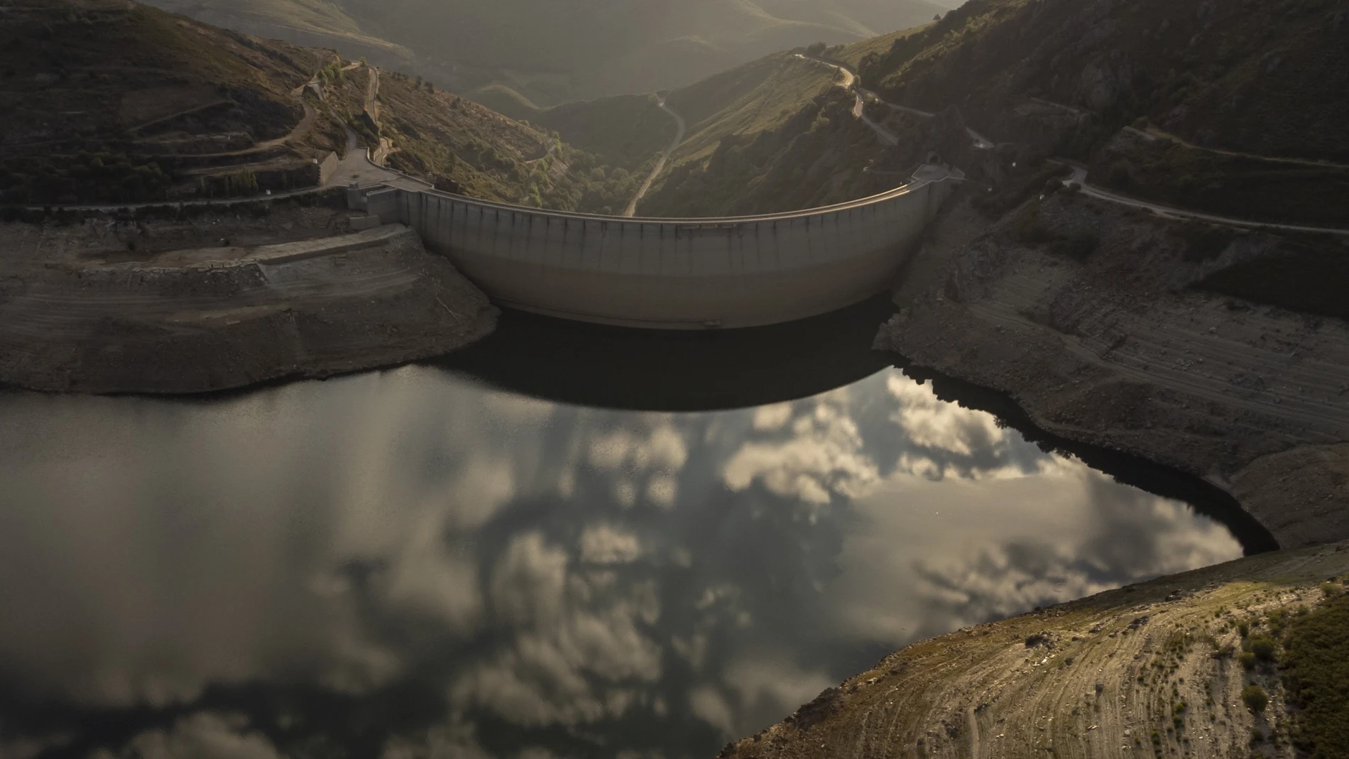 Imagen de archivo de un embalse gallego.