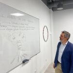 Aniorte, durante la reciente firma de un convenio con la Fundación Nadie Solo