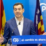 El presidente andaluz, Juanma Moreno