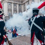 Recreación histórica del levantamiento del 2 de Mayo.