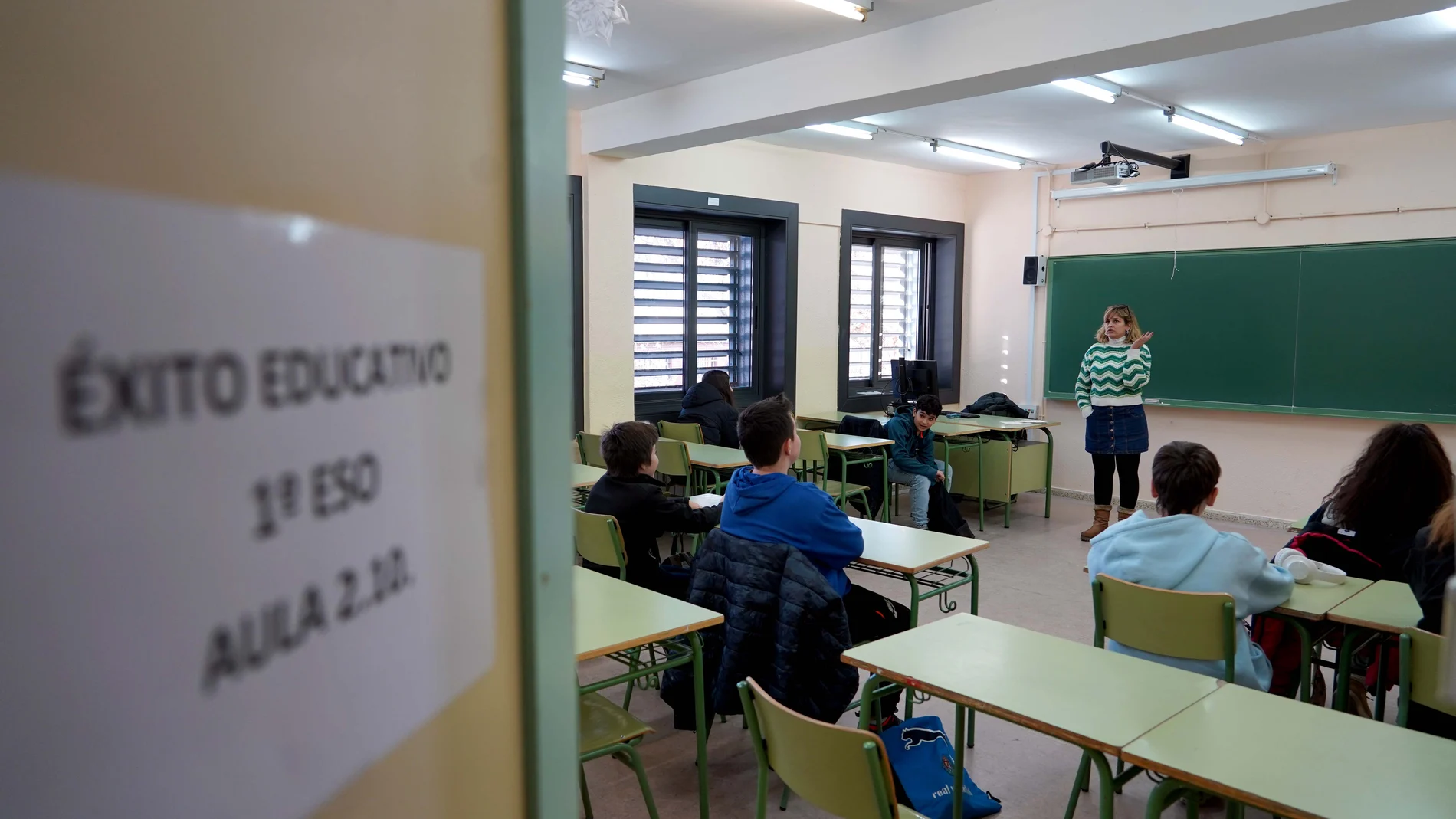 Aula de refuerzo del Programa de Éxito Educativo