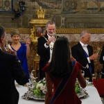 CENA DE GALA EN EL PALACIO REAL