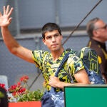 Carlos Alcaraz se enfrenta a Karén Jachánov en los cuartos de final del Mutua Madrid Open de tenis