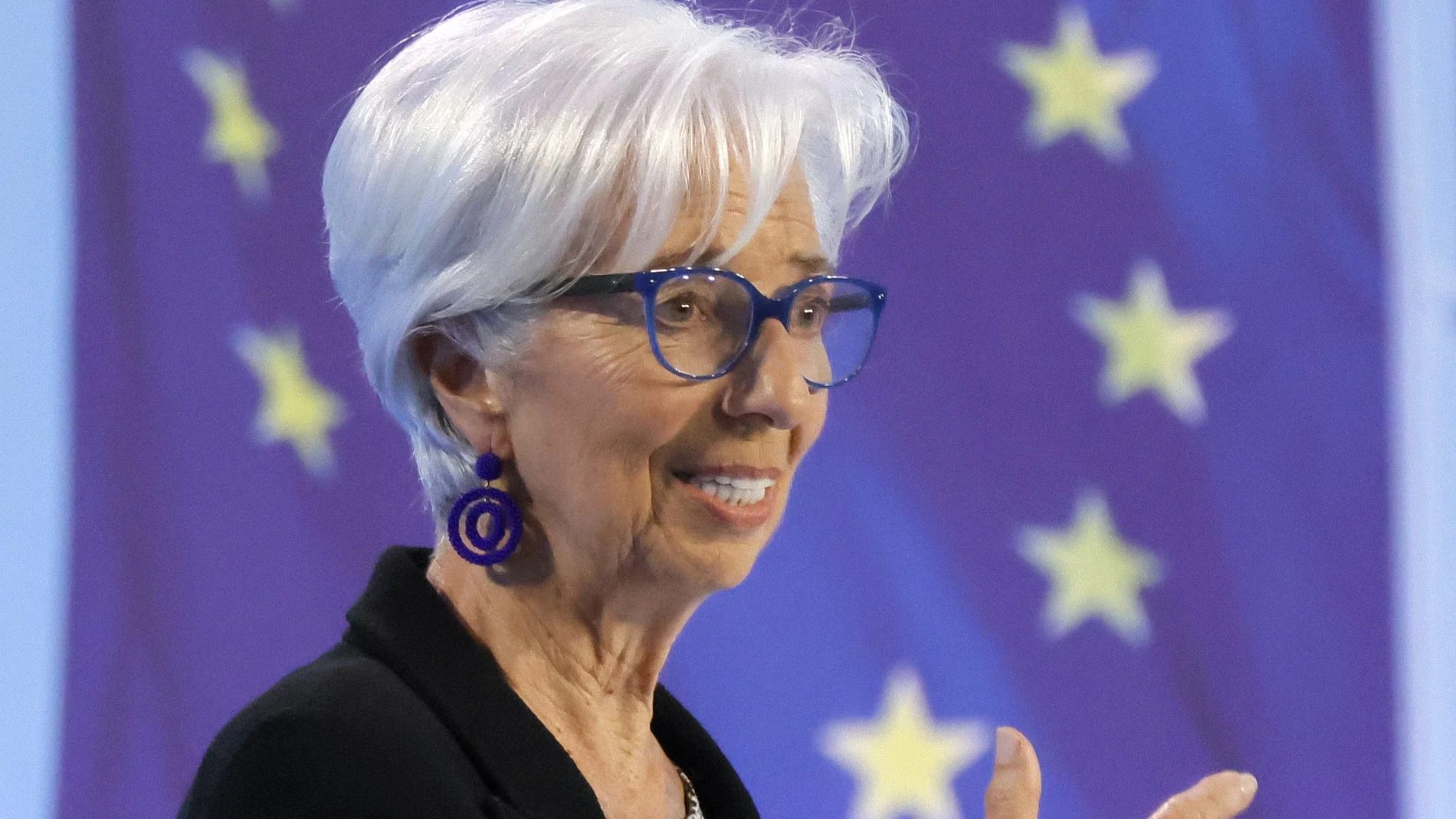 Frankfurt Am Main (Germany), 04/05/2023.- European Central Bank (ECB) President Christine Lagarde addresses a press conference following the meeting of the ECB Governing Council in Frankfurt am Main, Germany, 04 May 2023. (Alemania)