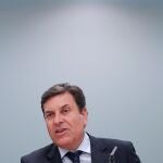 El portavoz de la Junta, Carlos Fernández Carriedo, atiende a la prensa tras el Consejo de Gobierno