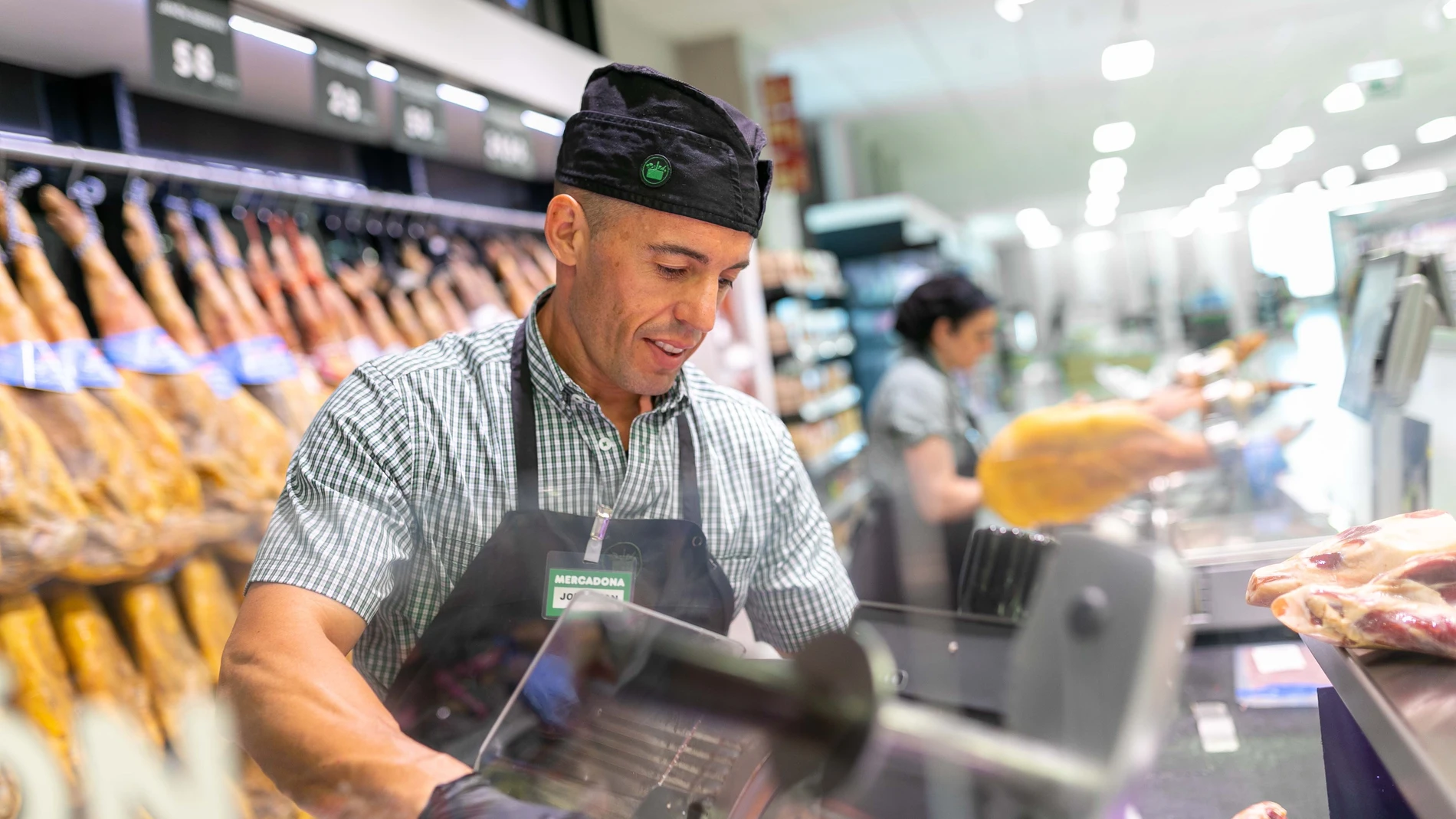 Trabajador en Mercadona