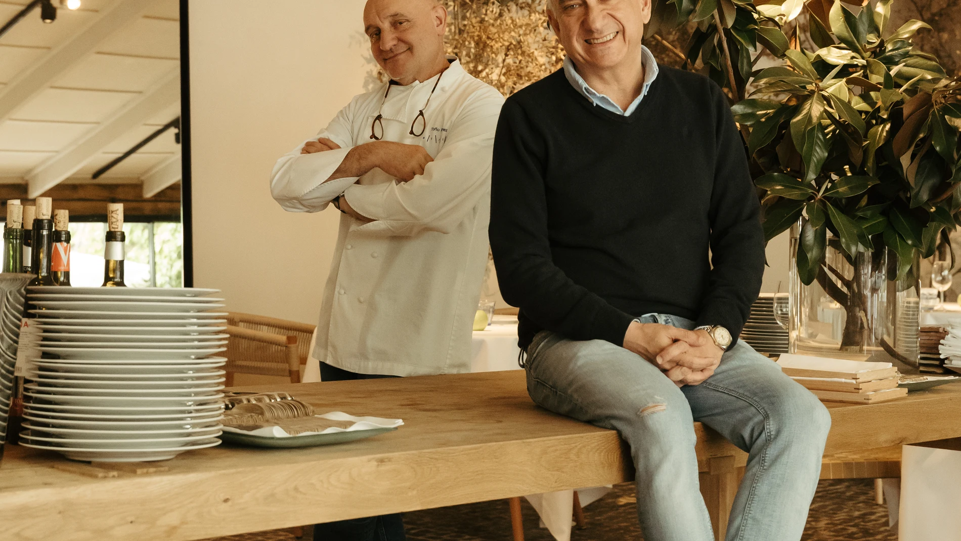 Una cena con José y Toño en Torre de Sande