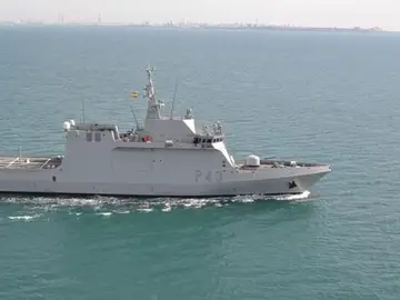 El buque Relámpago de la Armada Española El buque Relámpago de la Armada Española