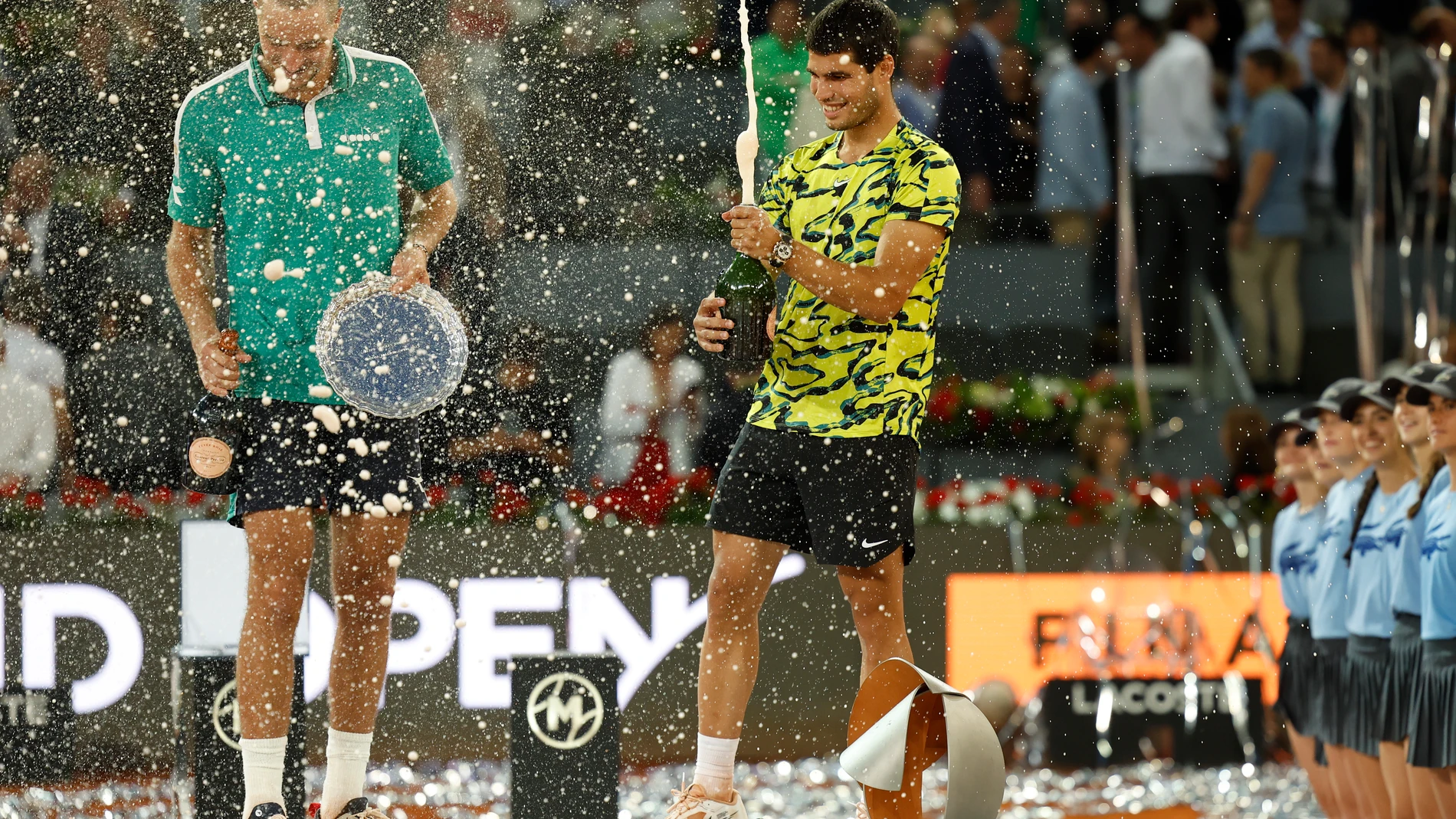 Carlos Alcaraz ha sido el último campeón del Mutua Madrid Open
