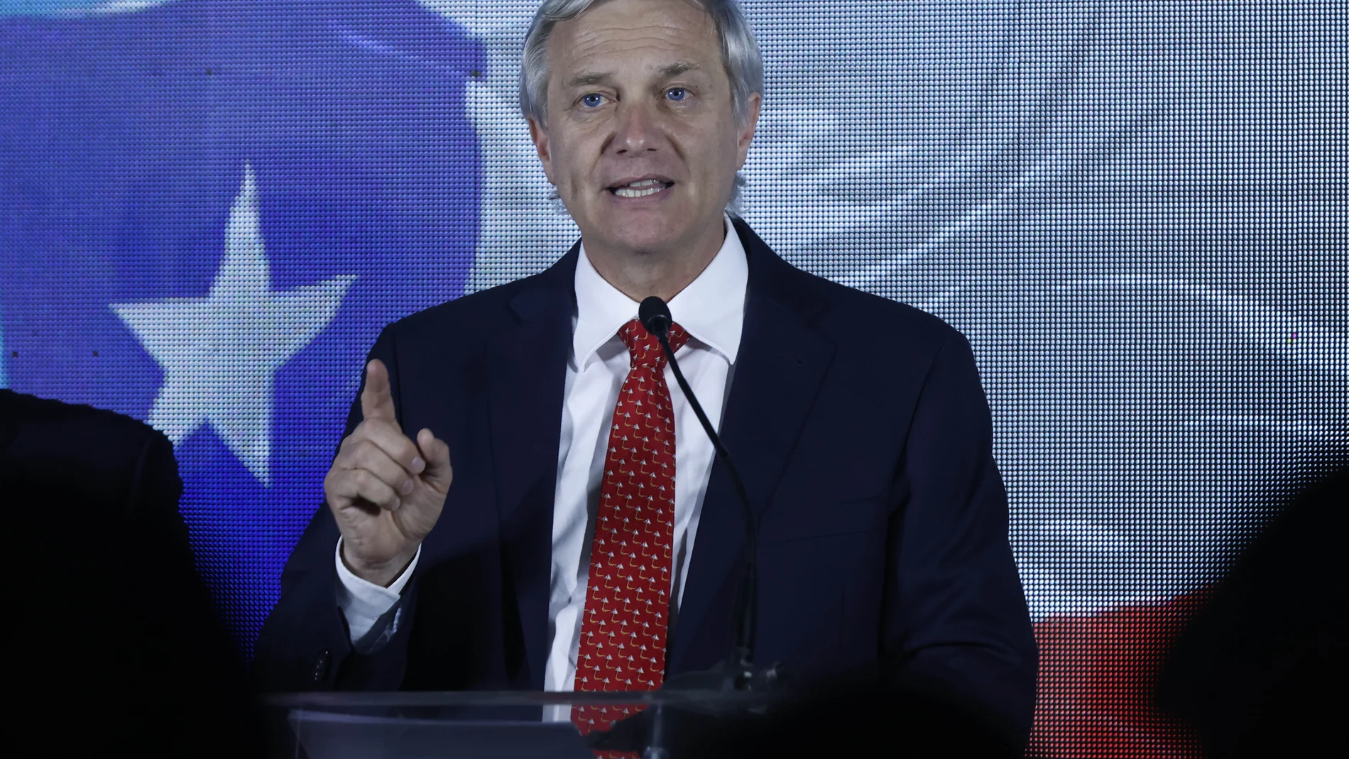 El líder del ultraderechista Partido Republicano, José Antonio Kast