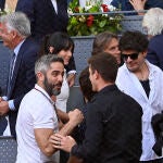 Aitana y Bernardeau en el tenis