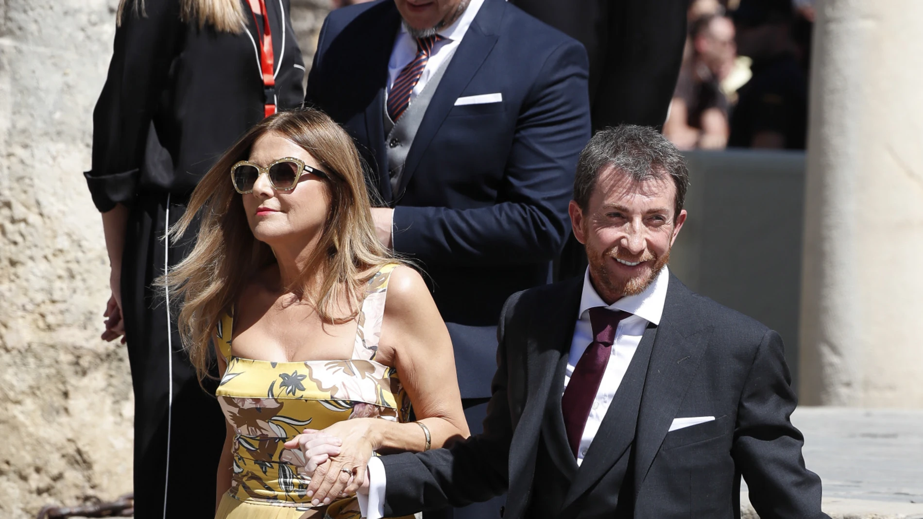 Pablo Motos y Laura Llopis, su mujer