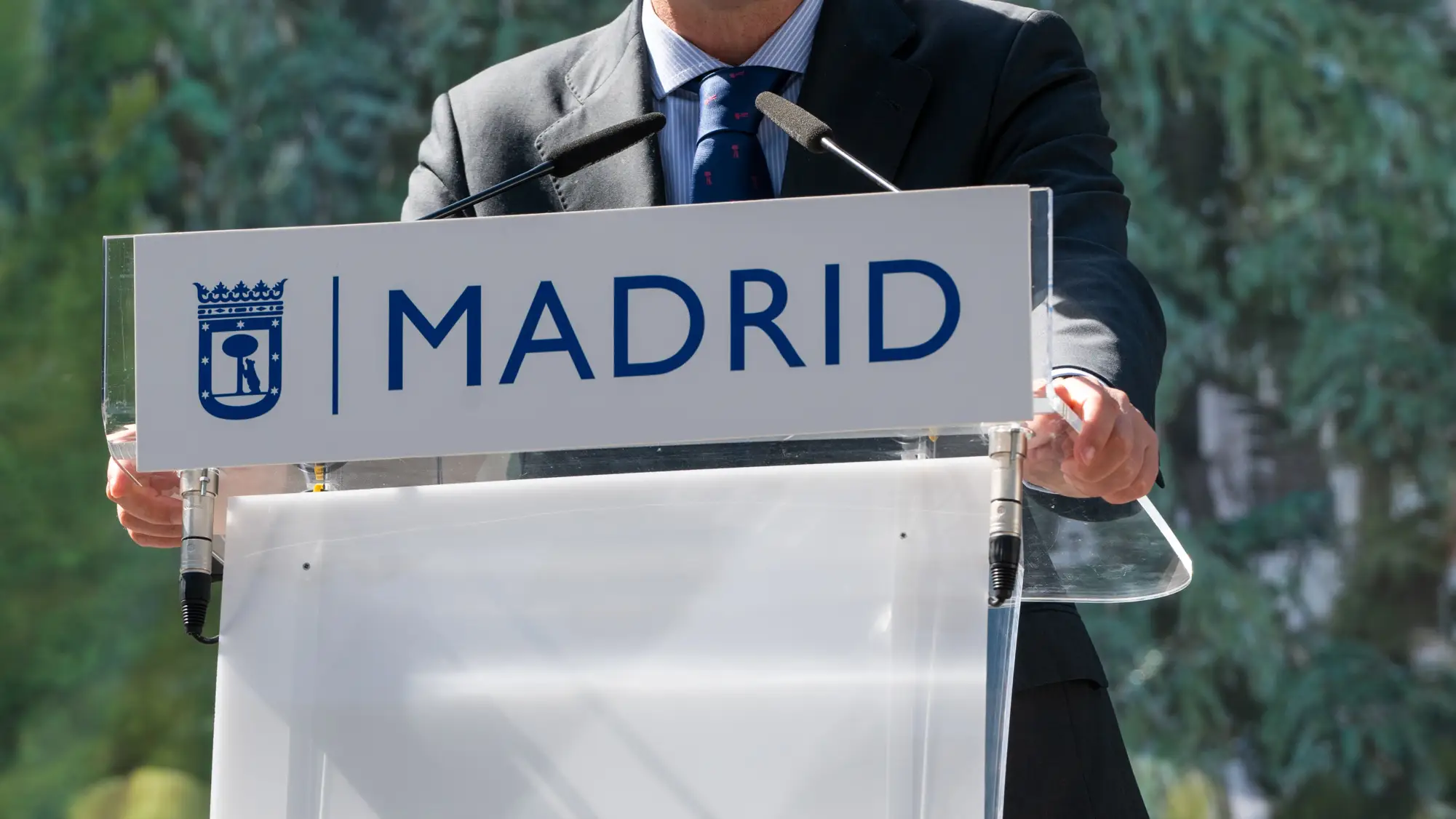 MADRID.-Almeida recuerda a Ortega Smith que Madrid fue multada por incumplir calidad del aire, que ahora es "buena"