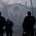 Dispositivo policial en la Bonanova